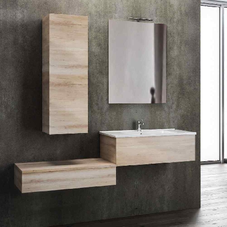 Mobile bagno laterale Enea Levi Mobili -0