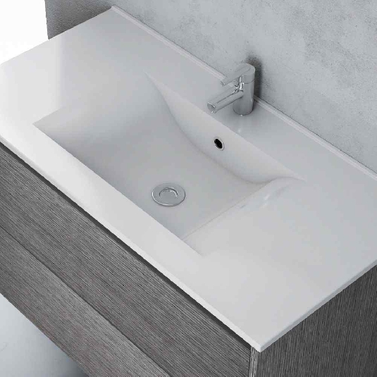 Mobile da bagno + specchio Eva Levi Mobili -2