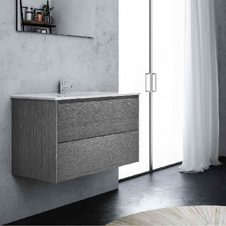 Mobile da bagno + specchio Eva Levi Mobili -3