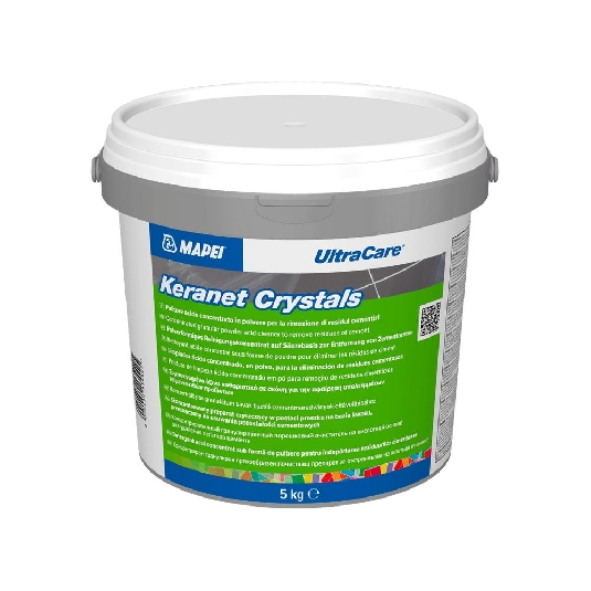 Rimozione residui cementizi UltraCare Keranet Crystals Mapei -2