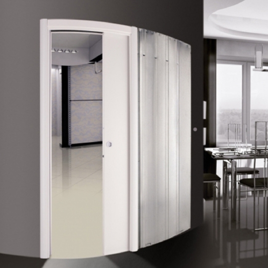 Controtelaio curvo intonaco 105mm Orbitale Scrigno -3