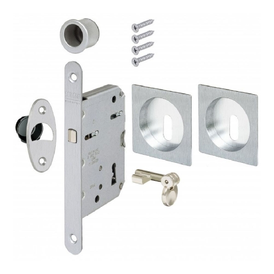 Kit chiudiscrigno quadro con chiave pieghevole Scrigno -4