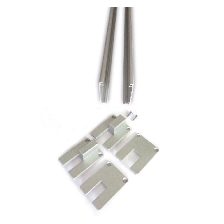 Kit carter per anta in vetro scorrevole Essential Scrigno -0