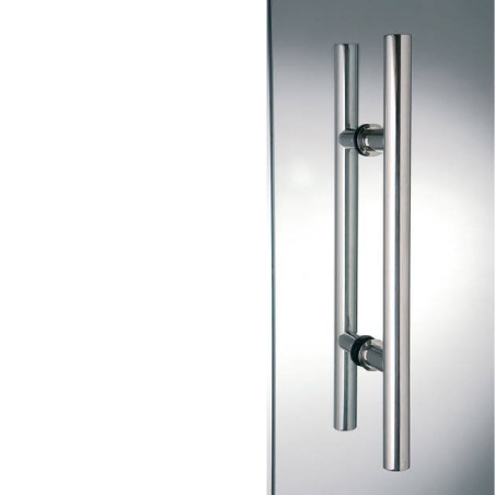 Maniglia per porta in vetro Tube Scrigno -0