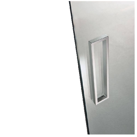 Maniglia per porta in vetro Modello A Scrigno -0