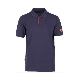 Polo manica corta blu Inn Chang 22DUC6 Ducati -0