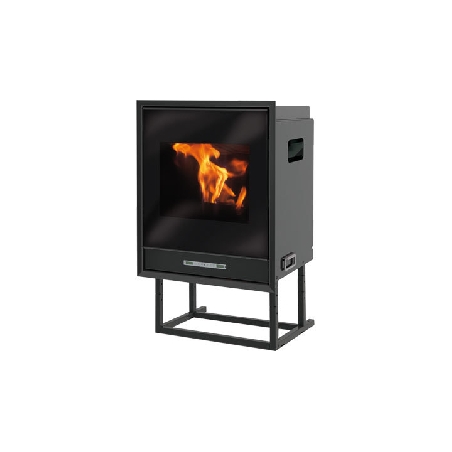 Termocamino a pellet 15.6 KW Idropellbox Edilkamin -2