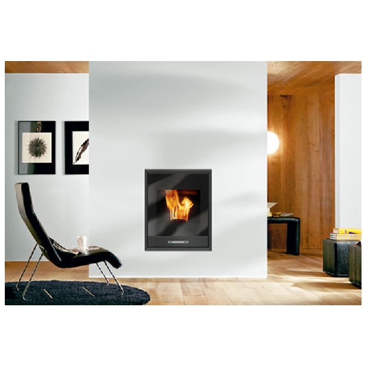 Termocamino a pellet 15.6 KW Idropellbox Edilkamin -2