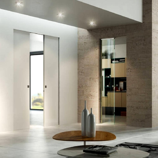 Controtelaio anta doppia cartongesso 100mm Essential Scrigno -3