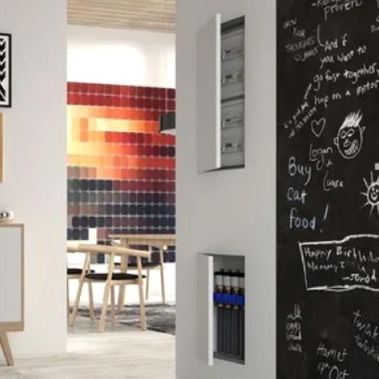 Sportello per parete a filomuro singolo Little Scrigno -6