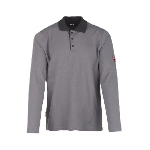 Polo manica lunga grigio Inn Sepang 8100 Ducati -0