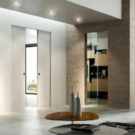 Controtelaio anta doppia cartongesso 125mm Essential Scrigno -0