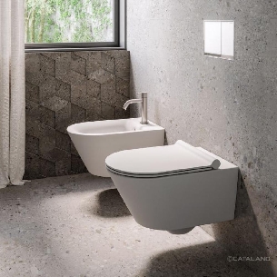 Sanitari sospesi Catalano Zero 55x35cm Bianco Satinato -0