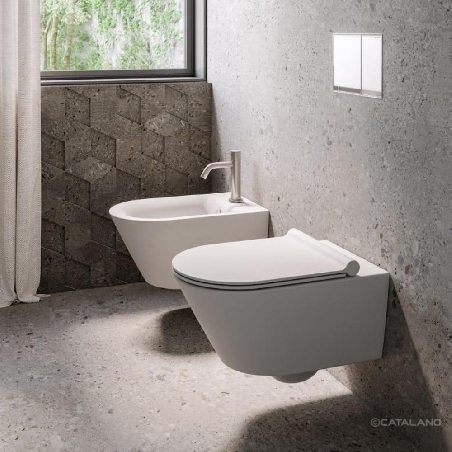 Sanitari sospesi Catalano Zero 55x35cm Bianco Satinato -0