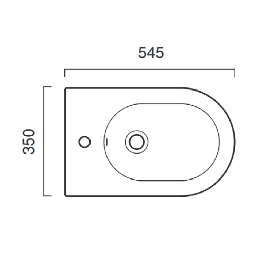 Sanitari sospesi nero satinato 54x35cm Sfera Catalano -6