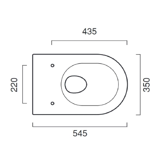 Sanitari sospesi Catalano Sfera 54x35cm Cemento Satinato -6