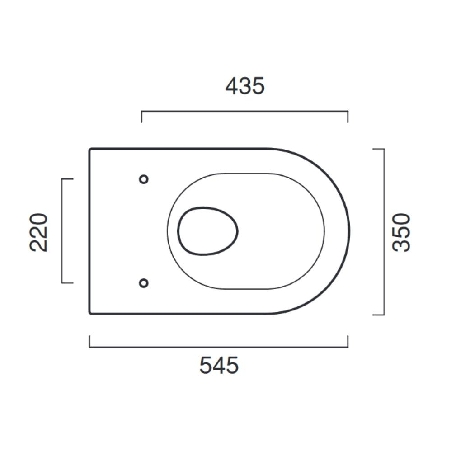 Sanitari sospesi Catalano Sfera 54x35cm Cemento Satinato -6