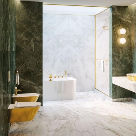 Sanitari sospesi Catalano 55x35cm Oro-Bianco Gold&Silver -0