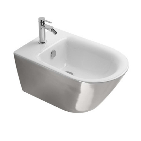 Sanitari sospesi Catalano 55x35cm Argento-Bianco Gold&Silver -3