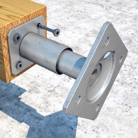 Vite per legno 6x90 mm HBS PLATE EVO Holz Technic -2