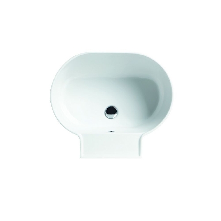 Lavabo 60x50 bianco lucido con foro Tina Colavene -2