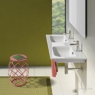 Lavabo doppio 125x50 cm Catalano Sfera 125 -0