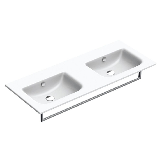 Lavabo doppio 125x50 cm Catalano Sfera 125 -2
