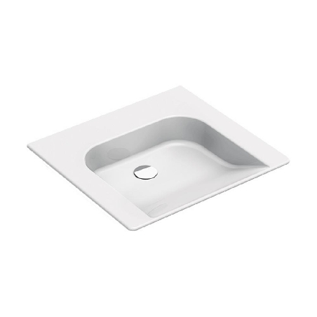 Lavabo disabili 60x55 cm Catalano Sfera Comfort | Senza Troppopieno -0