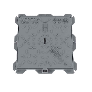 Chiusino in ghisa sferoidale C250 30x30 Leonardo Ermetico -0