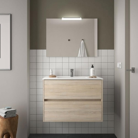 Mobile sospeso bagno 91x56 cm Noja 900 Salgar | Competo -0