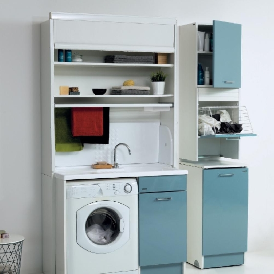 Stendibiancheria mobile Colavene 110x32x217 cm -3