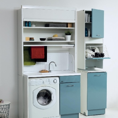 Stendibiancheria mobile Colavene 110x32x217 cm -3