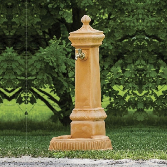 Fontana a colonna color impruneta Brera Monacis -3