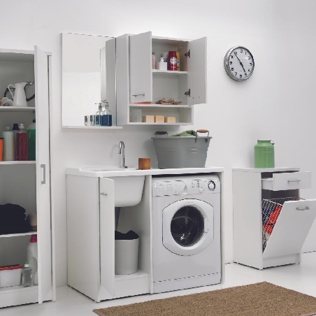 Coprilavatrice con lavapanni 106x60cm vasca sx Colavene -0