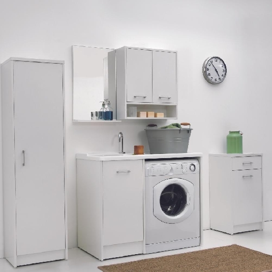 Coprilavatrice con lavapanni 106x60cm vasca sx Colavene -5