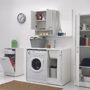 Coprilavatrice con lavapanni 106x60cm vasca dx Colavene -0
