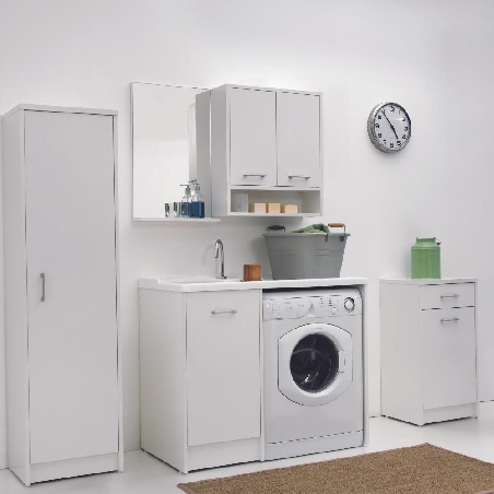 Coprilavatrice con lavapanni 106x50cm vasca sx Colavene -5