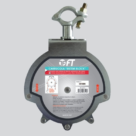Carrucola autofrenante Block System FT 53712 -0