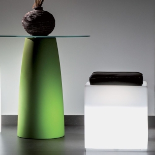 Sgabello led Comfy Square Bright Monacis -1