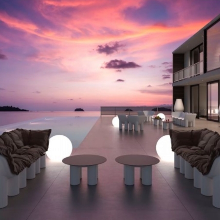 Sfera LED multicolor con batteria Babol Monacis -5