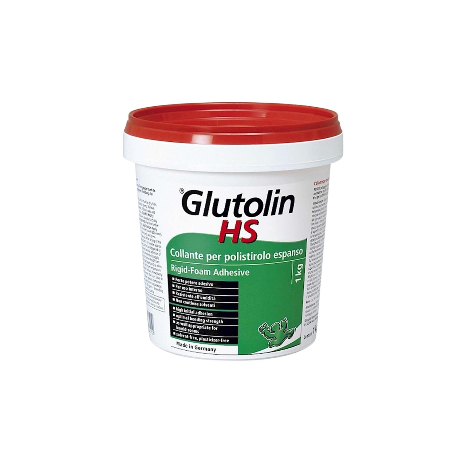 COLLA GLUTOLIN HS 8KG PER POLISTIROLO DEPRON POLISTIRENE MATERIALE ISO –  ItaliaBrico