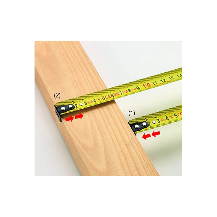 Metro a nastro 8mt acciaio Compact M Sola -7