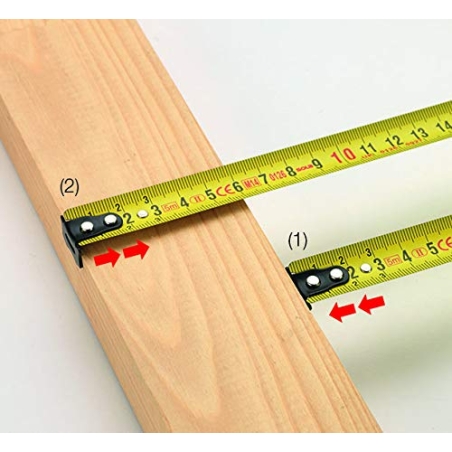 Metro a nastro 8mt acciaio Compact M Sola -7
