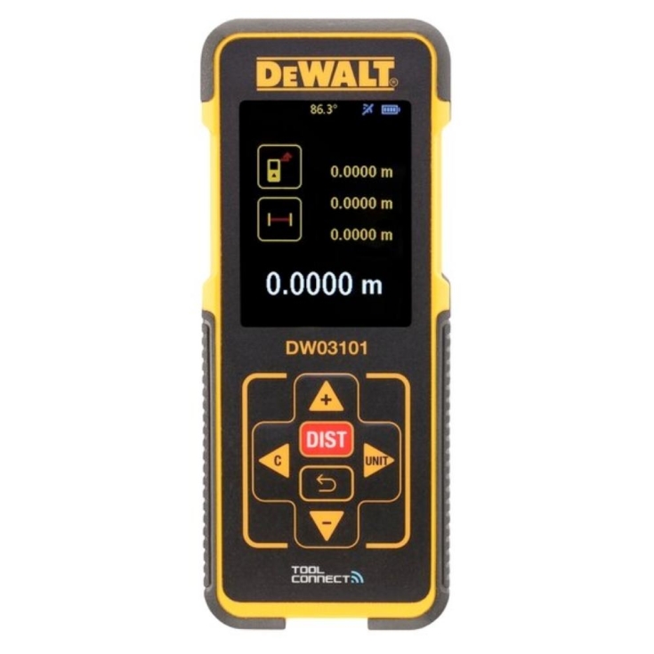 Misuratore laser 100mt rosso DW03101-XJ DeWalt -3