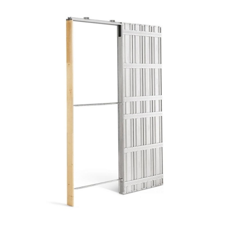 Contre-châssis porte unique pour plaque de plâtre 100 mm Gold Base Scrigno -2