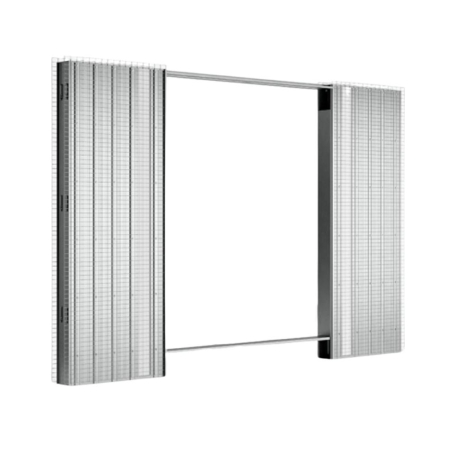 Contre-châssis double porte enduit 125 mm Gold Base Double Scrigno -2