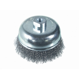 Spazzola a tazza diametro 65mm Grana 30 Sait -1