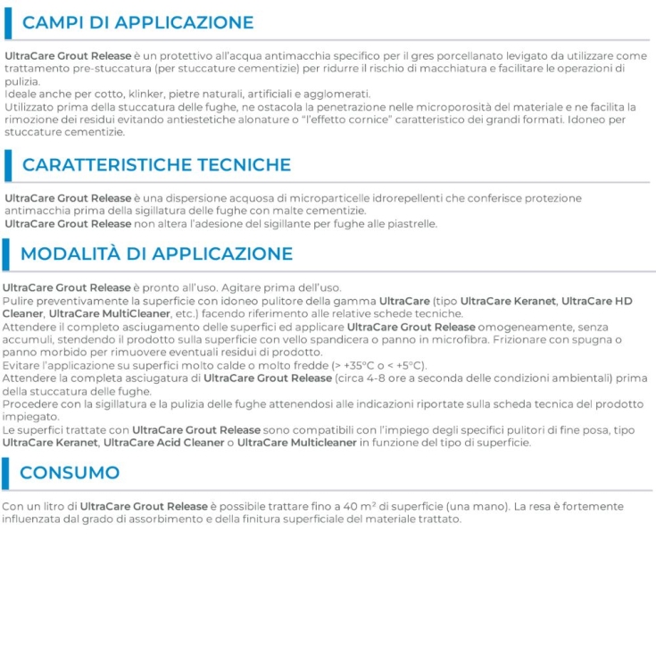 Protezione pre-stuccatura Ultracare Grout Release Mapei 1 Lt -2