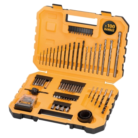Set 100 Pezzi per forare ed avvitare DeWalt DT71566 -1