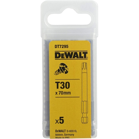 Inserti Torx 70mm T30 DT7295 DeWalt 5pz -1